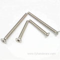 stainless steel Flat head cross machine screws